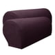 thumbnail image 2 of 2 protectores de reposabrazos, protectores de sillón, funda de sillón, funda de sillón, Café oscuro, 2 of 8