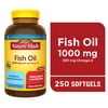 Nature Made Fish Oil 1000 mg Softgels, Fish Oil Supplements, 250 Count