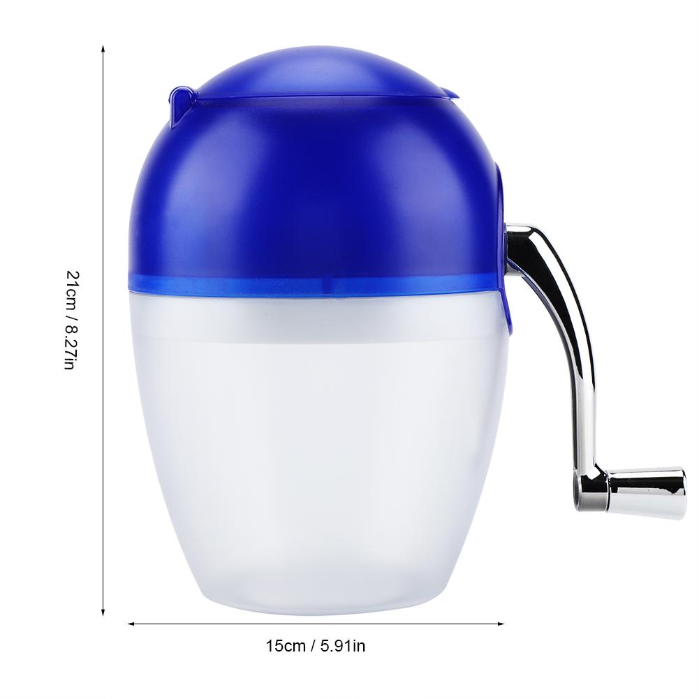 Mgaxyff Ice Shaver,Portable Hand Crank Manual Household Ice Crusher