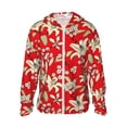 thumbnail image 2 of Lsque Lilies Flowers UPF 50+ Lightweight Sun Protection Men's Women's Long Sleeve Shirt, Hoodie Performance -Small, 2 of 9