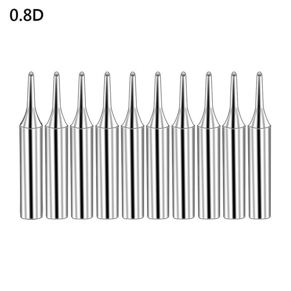 Soldering Iron Tip 900M-Tk Lead-10Pcs 900M-T-0.8D 900M-T-1.2D 900M-T-Is