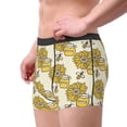 thumbnail image 3 of Kdxio Men's Boxer Briefs with Cartoon Honey Pot Bee Sunflower Print - Comfortable and Breathable Underwear for Everyday Wear, 3 of 7