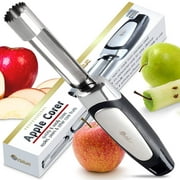 Orblue Stainless Steel Apple Corer with Soft Rubber Handle