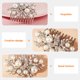 thumbnail image 5 of unbranded De Novia Con Y Pedrería Plateada Accesorio Chic Para Fiesta Y Especial, 5 of 5
