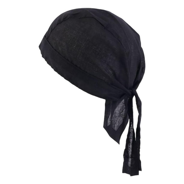 Bandana Macarena para la cabeza Gorro para motocicleta ejercicio negro