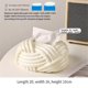 thumbnail image 2 of Ceramic Tissue Box Twine Grain Napkin Carton Toilet Paper Holder Napkin Dispenser Rack Stand Home Decoraction Organizer, 2 of 5