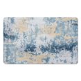 thumbnail image 1 of Quinn Beige Area Rug Runner: Premium Modern Abstract Design, Non-Slip, Stain Resistant, Machine Washable, Low Pile Carpet - 20x32 inch, Perfect for Living Room, Bedroom, Kitchen, 1 of 5