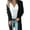 Black, variant on Lovskoo 2024 Cardigan Sweaters for Women Open Front Spring and Fall Solid Color Long Sleeved Pocket Shirt Loose Lapel Oversized Winter Outerwear Tops Black