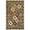 Chocolate, variant on BNM Large Indoor Area Rug, Perfect for Living Room, Entryway, Basement, Bedroom, Kitchen, Office, Oriental Floor Cover, Jute Backing, Floral Medallion Indoor Area Rug, 5' x 5' Square, Chocolate