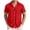 Red, variant on Men's Short Sleeve Shirts Lapel Button Down Solid Color Short Sleeve Lightweight Hawaiianss Short Sleeve T Shirt Summer Shirts Men