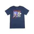 thumbnail image 5 of Sonic The Hedgehog Boys' Game Face Kids Video Game Character T-Shirt, 5 of 6