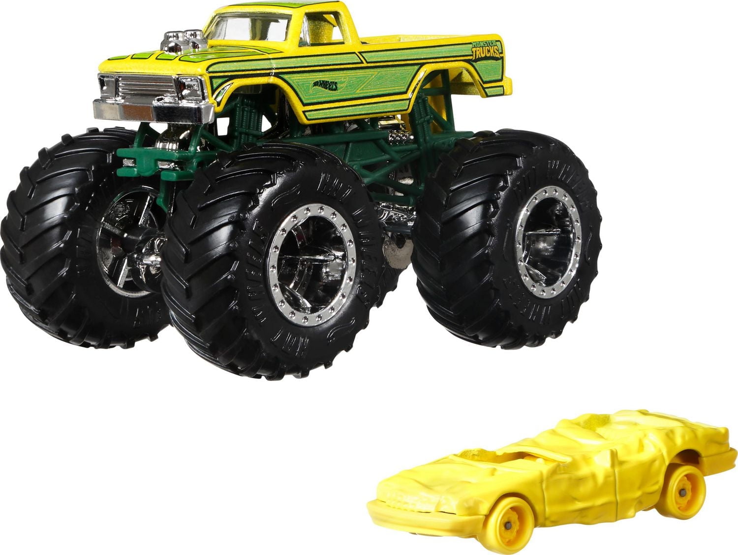 Hot Wheels Monster Truck & Car