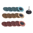 thumbnail image 1 of ESTINK 2 Inch Sanding Discs,37Pcs 2 Inch Sanding Discs Coarse Change Discs Surface Conditioning Discs Set for Die Grinder,Sanding Discs Set, 1 of 8