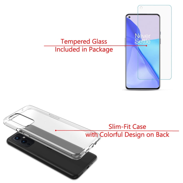 Custodia Posteriore Opaca In TPU Per OnePlus – Nero Anti-impronta Per 5/5T/6/6T/7/7T/8/8Pro