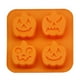 thumbnail image 1 of Molde De Calabaza De 4 Cavidades, Molde De Silicona Para Pastel De Fondant, Molde Para Hornear Para Pudín De Gelatina De Pastel Diy Moyic HA037642-00, 1 of 6