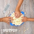 thumbnail image 3 of HotPop Microwave Popcorn Popper | Collapsible Silicone Popcorn Maker | BPA-Free | Color: Light Blue, 3 of 5