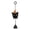 A003- Style C, variant on Skull Ornament Resin Skeleton Couple Hanging Bell for Spooky Gothic Halloween Home Decor 1 Piece