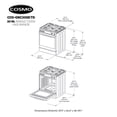 thumbnail image 5 of 30 in Freestanding 6.1 cu ft Gas Range with 5 Sealed Burners in Stainless Steel, 5 of 15