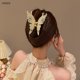 thumbnail image 2 of Zatpiy Nuevas Mujeres Pinza De Pelo Clip Grande Mariposa Garra Jelly Color Barrettes Para Las Niñas Accesorios Para El Cabello Regalo CO, 2 of 4
