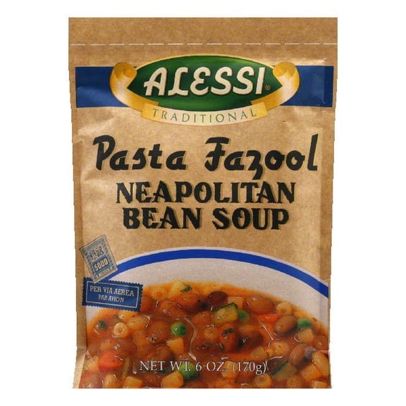 Alessi Traditional Pasta Fazool Neapolitan Bean Soup, 6 oz