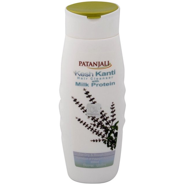 Patanjali Kesh Kanti Limpiador Capilar con Proteína de Leche 200ml