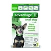Advantage II Topical Flea Treatment for Small Dogs, 6 Monthly Treatments