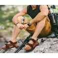 thumbnail image 2 of ONCAI Men's Hiking Sandals Arch Support Walking Sandals for Men 2026 Trail Fisherman Breathable Mesh Water Beach and Sports with Adjustable Strap Khaki Size 14, 2 of 7