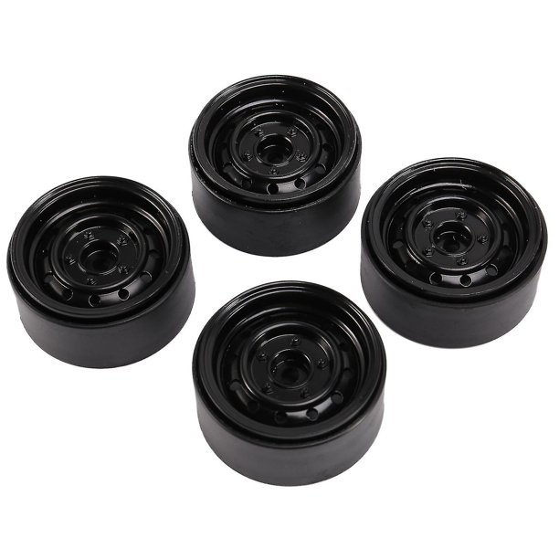 Cubo de llanta de rueda YONGSHENG 4 uds 1.9 pulgadas negro 12 agujeros