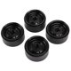 thumbnail image 1 of Cubo de llanta de rueda YONGSHENG 4 uds 1.9 pulgadas negro 12 agujeros, 1 of 5