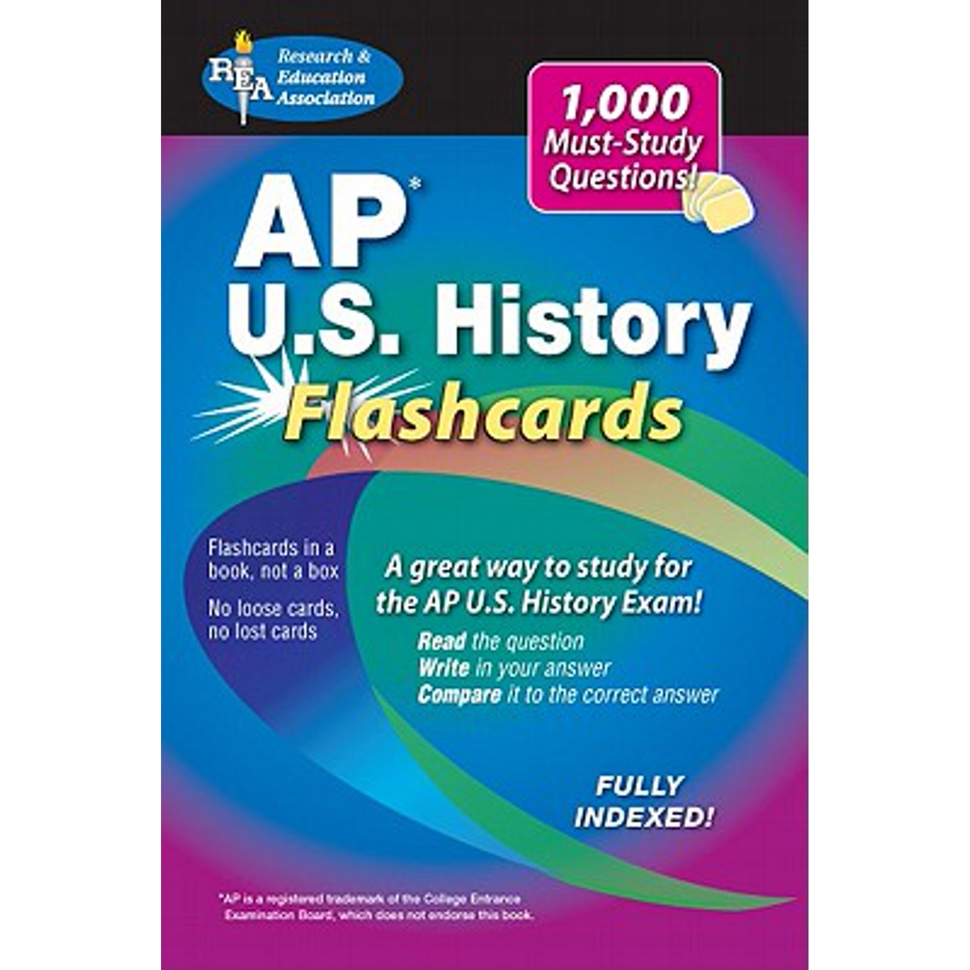 AP® U.S. History Flashcard Book (Advanced Placement (AP) Test Preparation) (Paperback) 0738603945 9780738603940