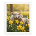 thumbnail image 5 of Paint by Numbers Kit for Adults, Sheep Lambs Yellow Daffodils Spring Paint by Numbers, Easy Paint by Numbers Kit for Adults Beginner, DIY Adult Paint by Number Kits on Canvas, 12x16in Home Decor, 5 of 7