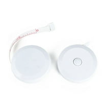WRISTBIQUE Tape Measure Metric Tape Measure Tailoring and DIY Projects in White Color