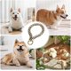 thumbnail image 3 of Dog collar, 86.4 cm, sturdy stainless steel chain, stylish, for behavior correction, pet ID, gold, 3 of 5