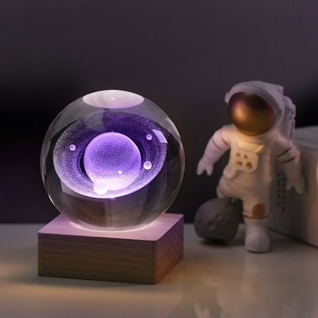 

Small Gift Night Light Birthday Classmates Girls Girlfriends Send Crystal Ball Boys Souvenirs Night Lights Gifts for Women Men