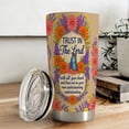 thumbnail image 2 of Butterfly Tumbler 20oz with Lid Religious Holiday Gift for Friends and Family, 2 of 6