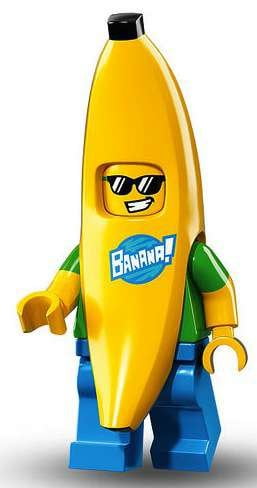 Lego Banana Man Minifigure Series 16 Costume Guy 