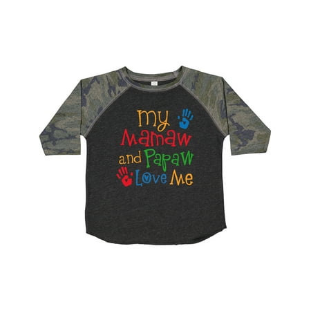 

Inktastic Mamaw and Papaw Love Me Boys or Girls Toddler T-Shirt