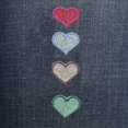 thumbnail image 3 of Retro Pop Glitter Heart Mini Patches, 4 Ct. by Horizon Group Usa, 3 of 3
