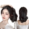 thumbnail image 6 of 12" Ponytail Extension, Short Claw Clip Ponytails Hair Extensions Curly Wavy High Temperature Resistant Synthetic Hair Ponytail Hairpieces for Women, 6 of 7