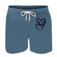 thumbnail image 4 of Awdenio Mens Basketball Shorts Swim Trunks Hawaiian Bathing Mesh Lining Suit Swimsuits Beach Shorts with Pockets, 4 of 4