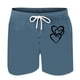 thumbnail image 4 of Mens Casual Pantalones Cortos en Forma de Corazón Impreso Cordón Bolsillo Playa, Poliéster Spandex para Primavera Verano Al Aire Libre Y Diario, 4 of 8