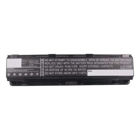 Batteries N Accessories BNA-WB-L13536 Laptop Battery - Li-ion, 10.8V, 4400mAh, Ultra High Capacity - Replacement for Toshiba PA5023U-1BRS Battery