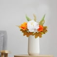 thumbnail image 4 of Fall Artificial Flowers,Artificial Indoor, Fall Decor Silk Flowers Bouquet for Home Wedding Thanksgiving Decoration Thanksgiving Floral Arrangement Fall Centerpiece Bouquet,K, 4 of 6