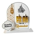 thumbnail image 1 of Big sale! Ramadan Advent Countdown Calendar Acrylic Ramadan Festival Countdown Display: B6C8, 1 of 1