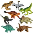 thumbnail image 2 of STPToys 8 Pcs Dinosaur Toys for Kids 3-5 Years Old,Fake Dinosaur Figures Educational Learning Toy Toddler Birthday Gifts Dino Toys, 2 of 6