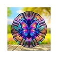 thumbnail image 6 of 3D Metal Blue Butterfly Wind Spinner for Yard & Garden | 25.4cm Kinetic Outdoor Decor | Spinfinity Rotation, Classic Featherless Design, All-Season Durability, 6 of 10