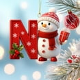 thumbnail image 4 of 26 Letters Christmas Tree Decoration Pendant Christmas Tree Ornaments DIY Christmas Ornaments Christmas Decoration Xmas Tree Hanging Decor, 4 of 6