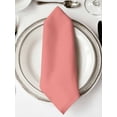 thumbnail image 2 of Cloth Napkins Set of 2 - 20x20 Inches, Pure Coral Red Washable Reusable Table Napkins, Simple Solid Color Soft & Absortbent Dining Napkin for Party Wedding Hotel Restaurant, 2 of 8