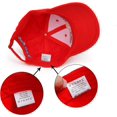 thumbnail image 5 of GHSDFBB Adjustable Bubba Gump Baseball Cap Shrimp Co. Embroidered Hat (Red), 5 of 5
