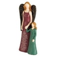 thumbnail image 2 of Dicksons Deep Red Robed Angel with Girl 8 inch Resin Tabletop Figurine, 2 of 3